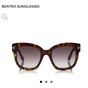 Tom Ford Beatrix sunglasses tortoiseshell - great condition